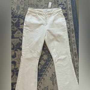 LOFT ‘The Kick Crop’ size 30/10 curvy fit